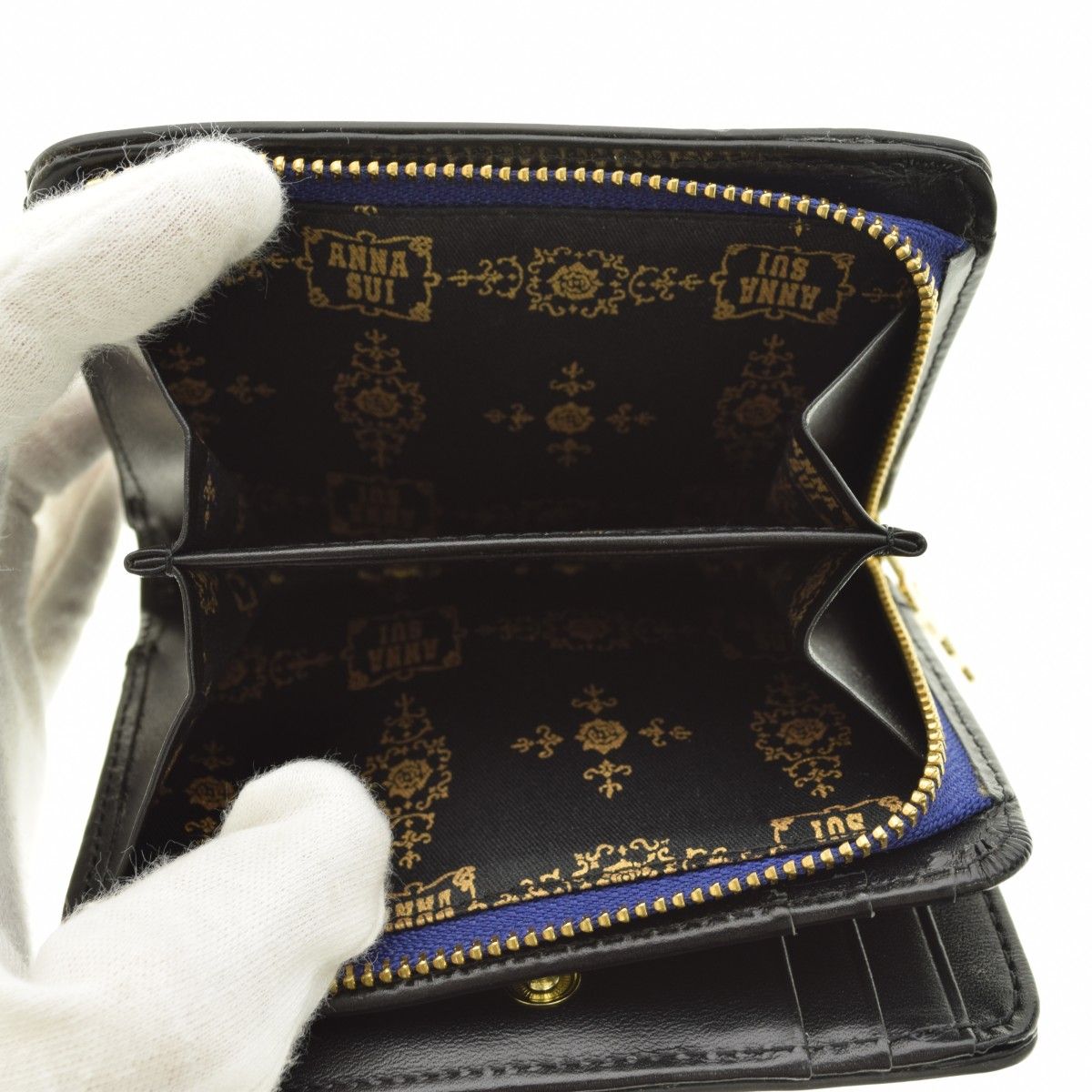 アナスイ　未使用　マジカルローズ　折財布 楽天市場】アナスイ ANNA SUI マジカルローズ 長財布 L字