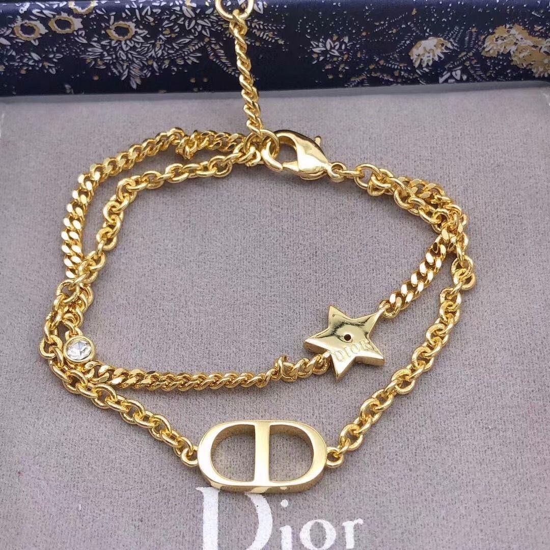 ✨新品✨ 可愛い♥DIOR PETIT CD ダブルブレスレット @July jewelry