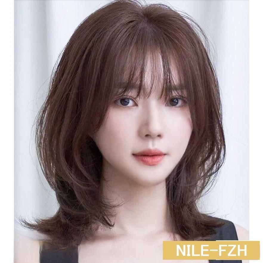 自然な人毛 フルウィッグ レディース人毛ウィッグ ボブ ショート セミロング 女性 用 かつら デイリー イメチェン ファッションウィッグLYX春物最旬