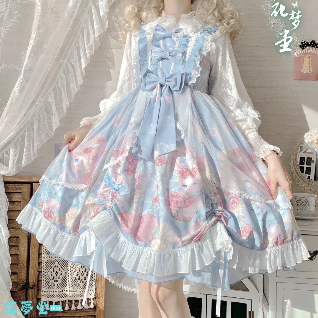 25年 ♥ドレス コスプレロリータセット 仮装 オリジナル 洋服 ロリータ ワンピース 撮影会 舞台 イベント 原野空間-44