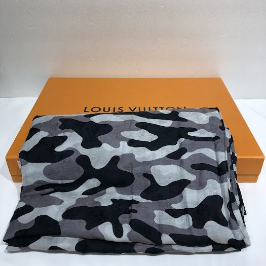Louis Vuitton ルイヴィトン カモフラ ストール M71625