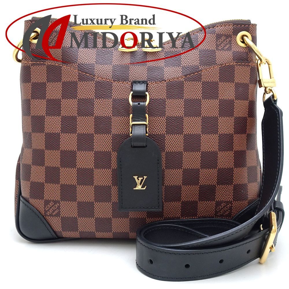 LOUIS VUITTON ルイヴィトン ダミエ オデオンNMPM N50064 斜め掛けショルダーバッグ エベヌ/351683【中古】 - メルカリ