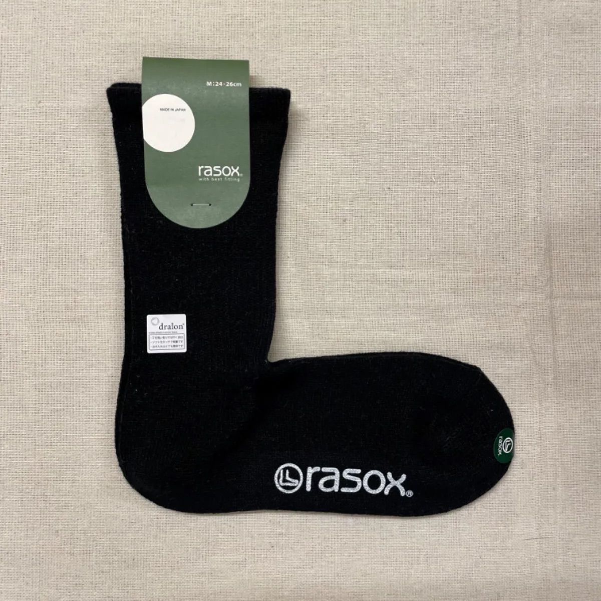 ラソックス rasox 靴下 2足セット 26-28㎝ 新品