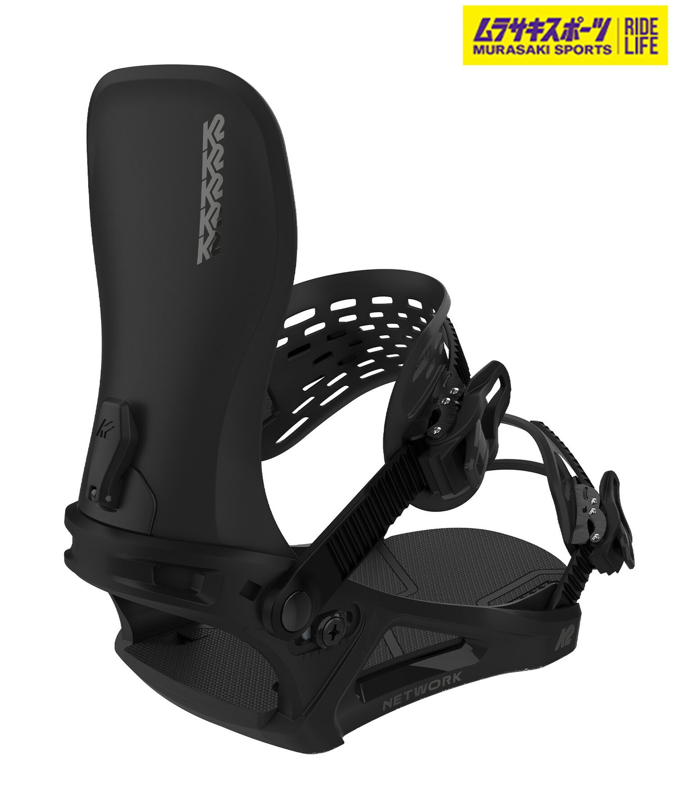 【ムラスポ公式】新品 K2 ケーツー スノーボード バインディング ビンディング レディース NETWORK ムラサキスポーツ 24-25モデル LL A26