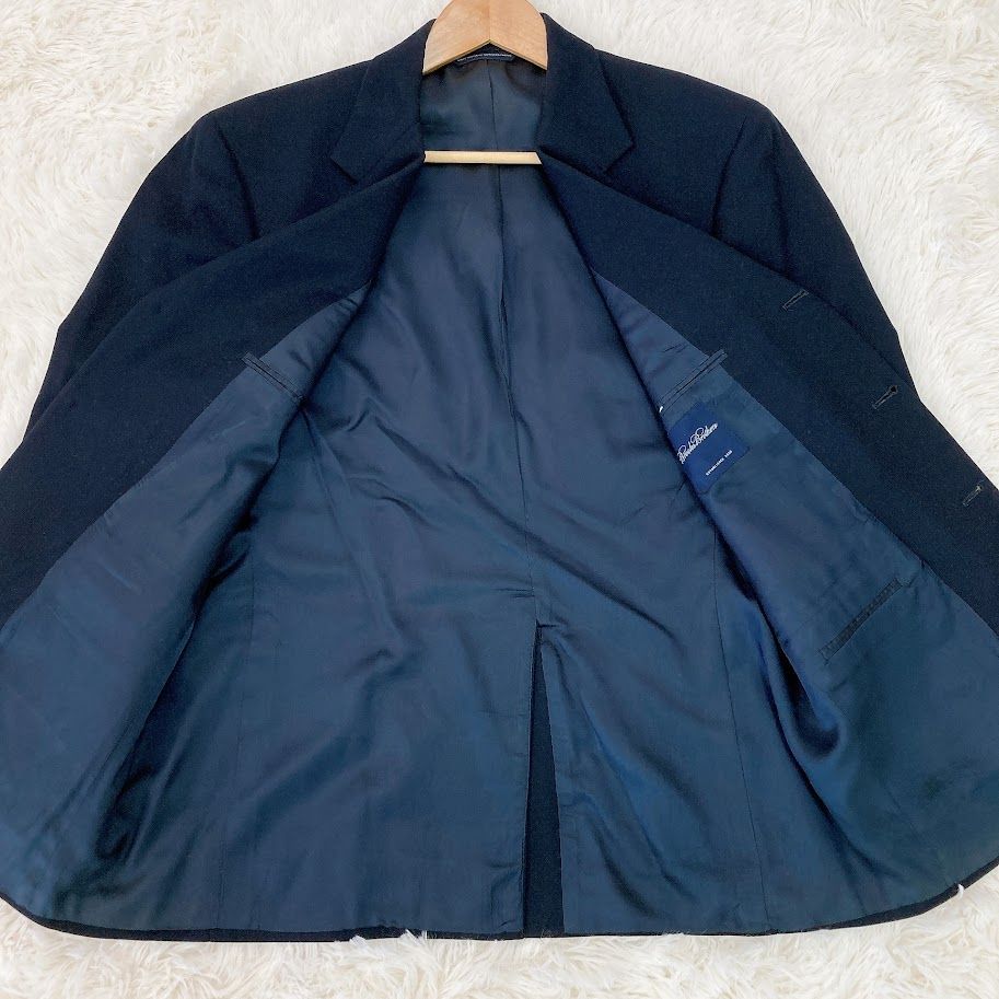 ブルックスブラザーズ　紺ブレ　金ボタン　ジャケット　ウール 1点物◇USA製ブルックスブラザーズ金3つボタン紺ブレザー