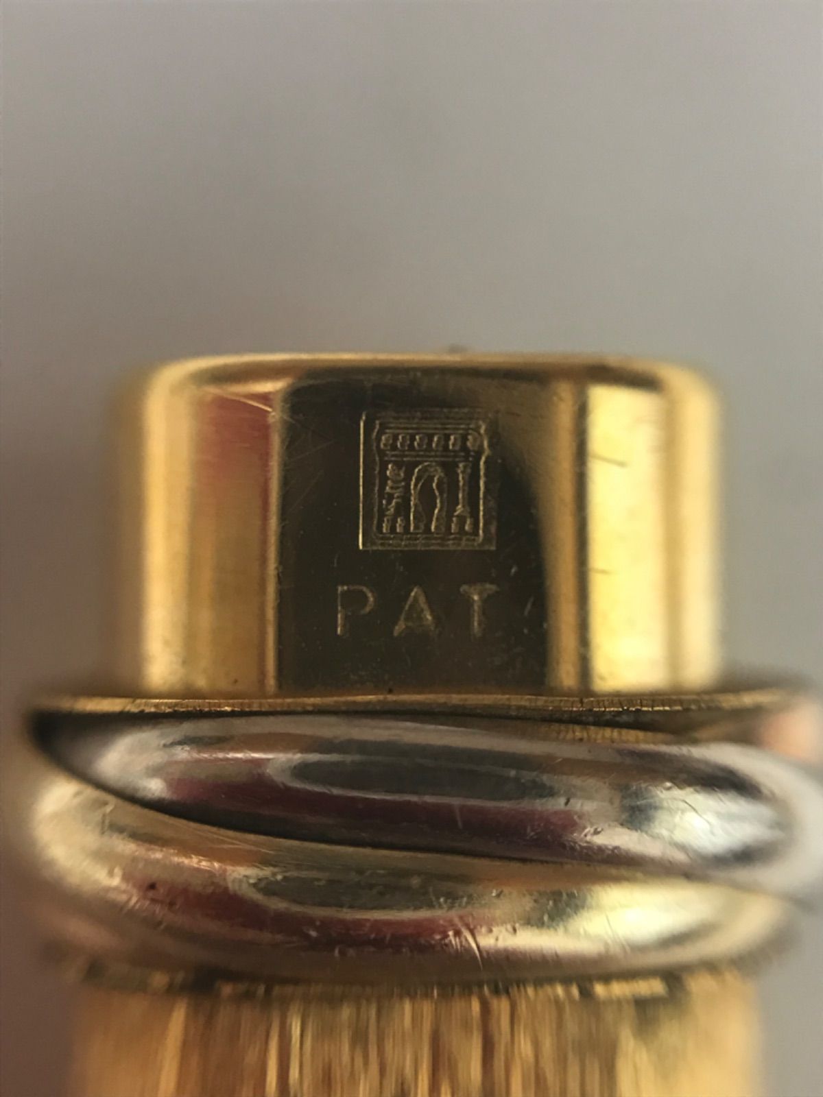 Cartier/カルティエ ヴィンテージ トリニティ ロゴ入り キャップ式