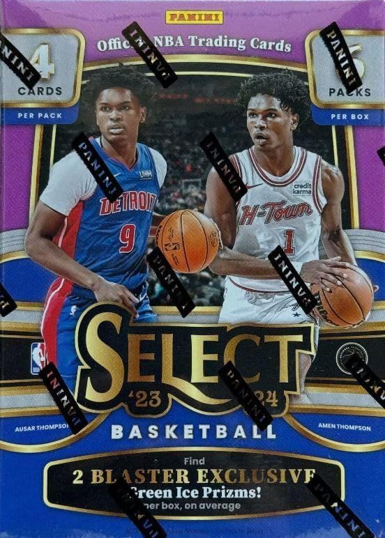 2025|24 Panini Select Basketball 6-Pack Hobby Blaster Box Green Prizms -パニーニ セレクト バスケットボール 6パック ホビーブラスターボックス 並行輸入品