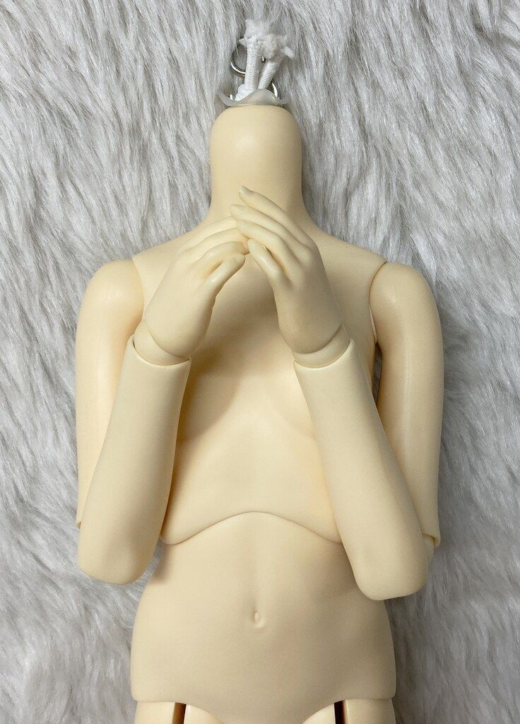 ボークス SD13女の子 ボディのみ 二重肘関節 ノーマル肌