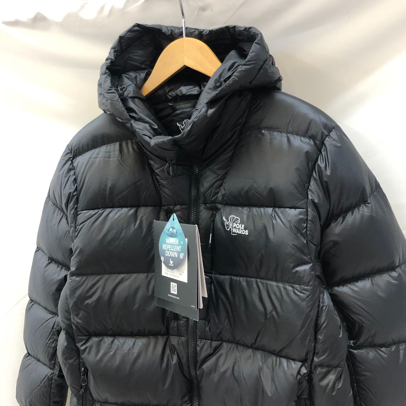 POLE WARDS ダウンジャケット Mサイズ 黒-ブラック-