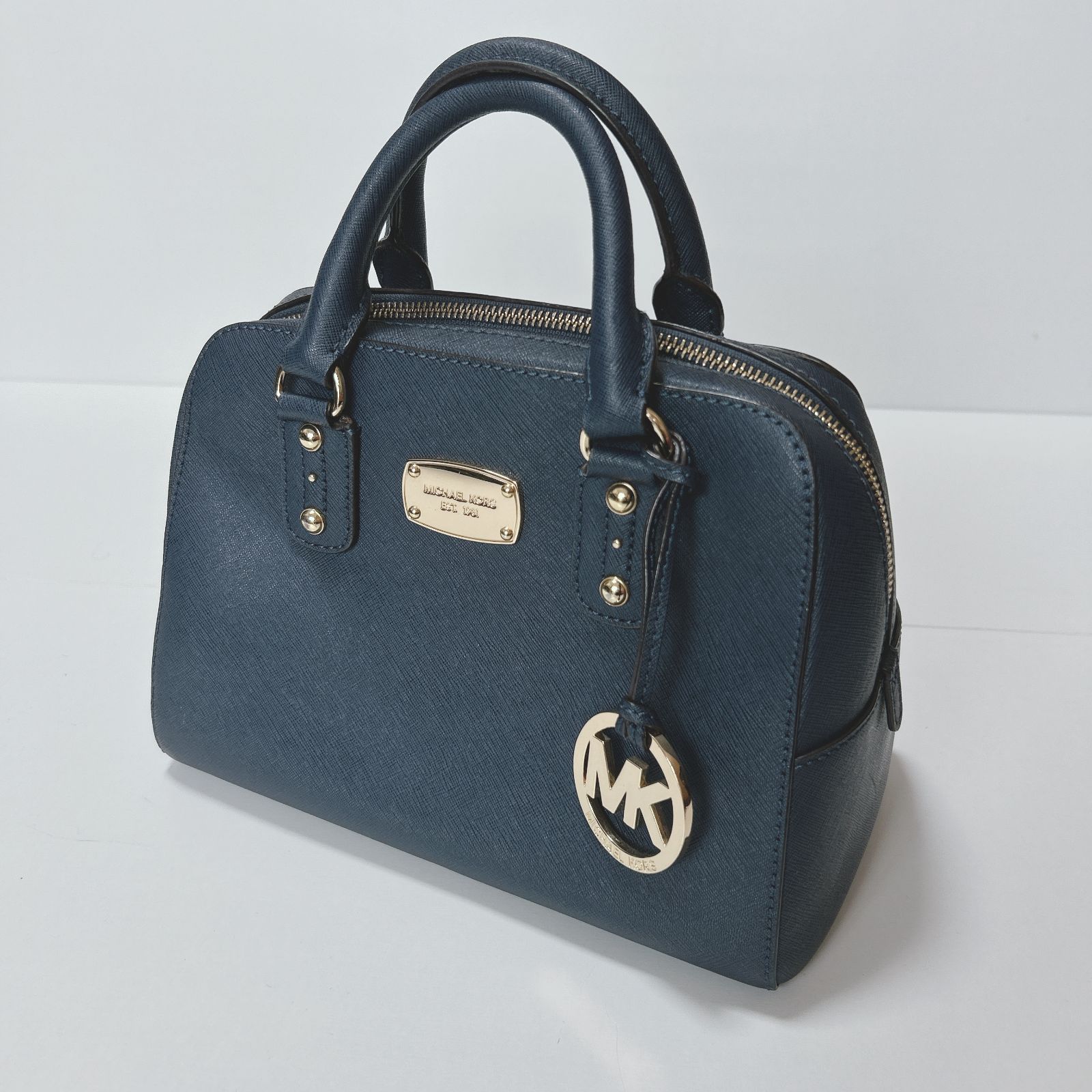 中古美品 MICHAEL KORS マイケルコース ハンドバッグ ボストンバッグ 