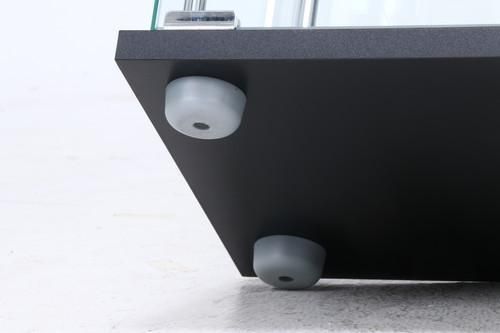 ☆ガラスディスプレイケース3段 ワイド BK 約幅70cm×28cm×93.5  