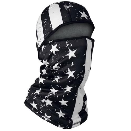 SPORTFLEX FLEECE コンバーチブル バラクラバ Black - White Flag