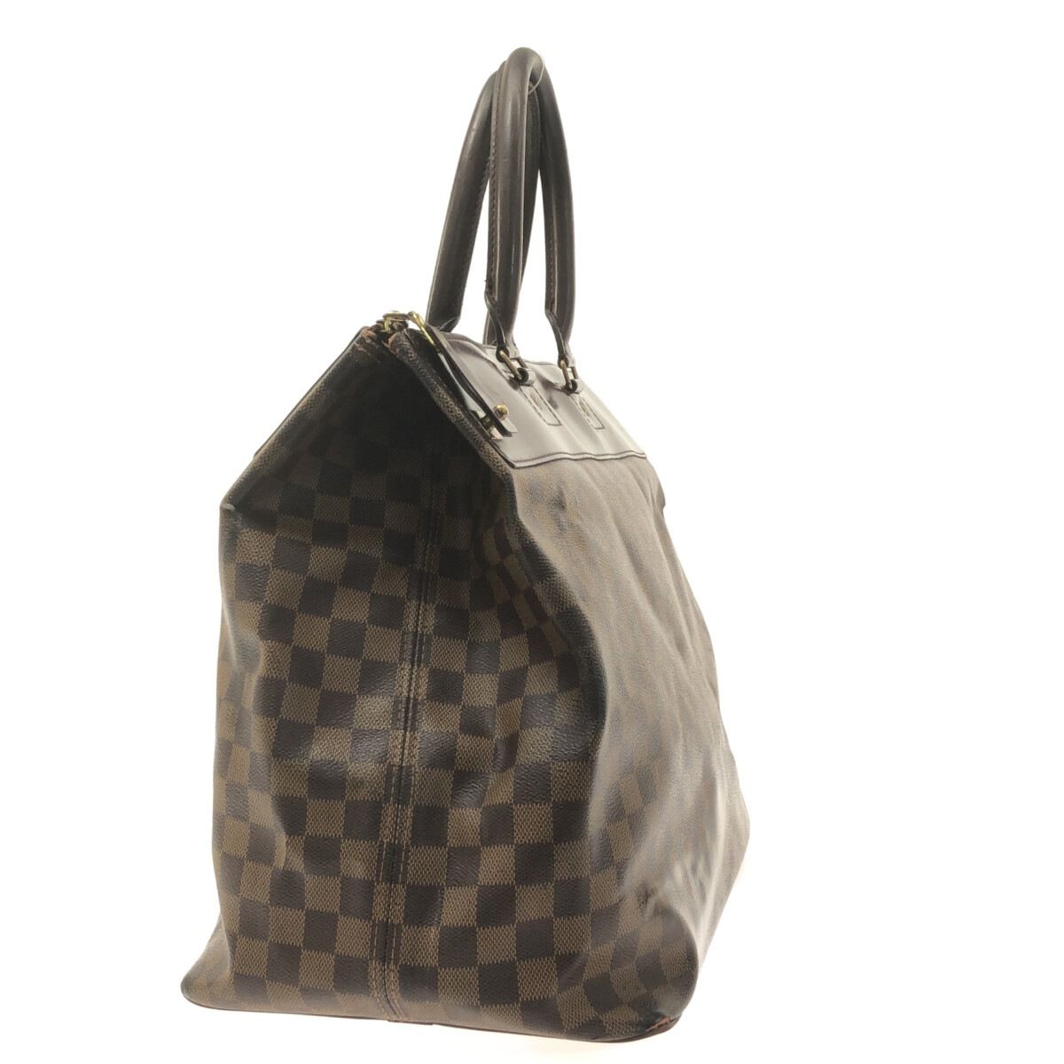 LOUIS VUITTON(ルイヴィトン) ボストンバッグ ダミエ グリニッジPM N41165 エベヌ ダミエ・キャンバス - メルカリ