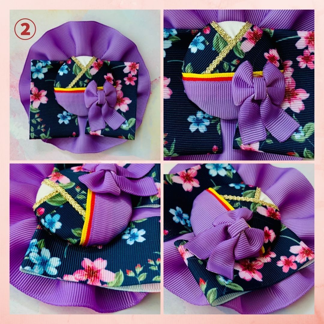 袴ロゼット 卒園 卒業 思い出 プレゼント 着物 和風 yuki-rosette 
