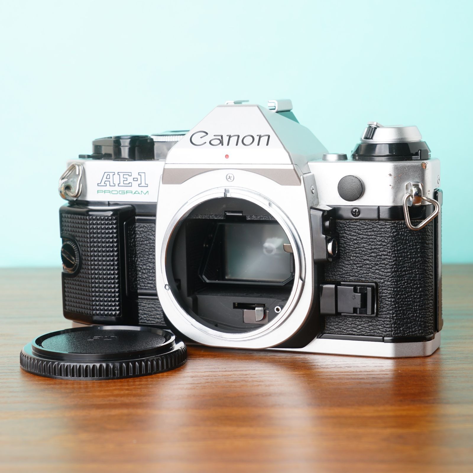 完動品◎Canon ショップ AE-1 Program フィルムカメラ 防湿庫管理 73 完