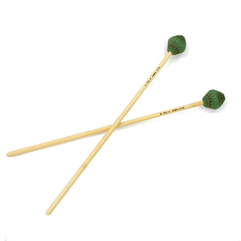 M PLAY WOOD プレイウッド ビブラフォン-マリンバ用マレット M-503B