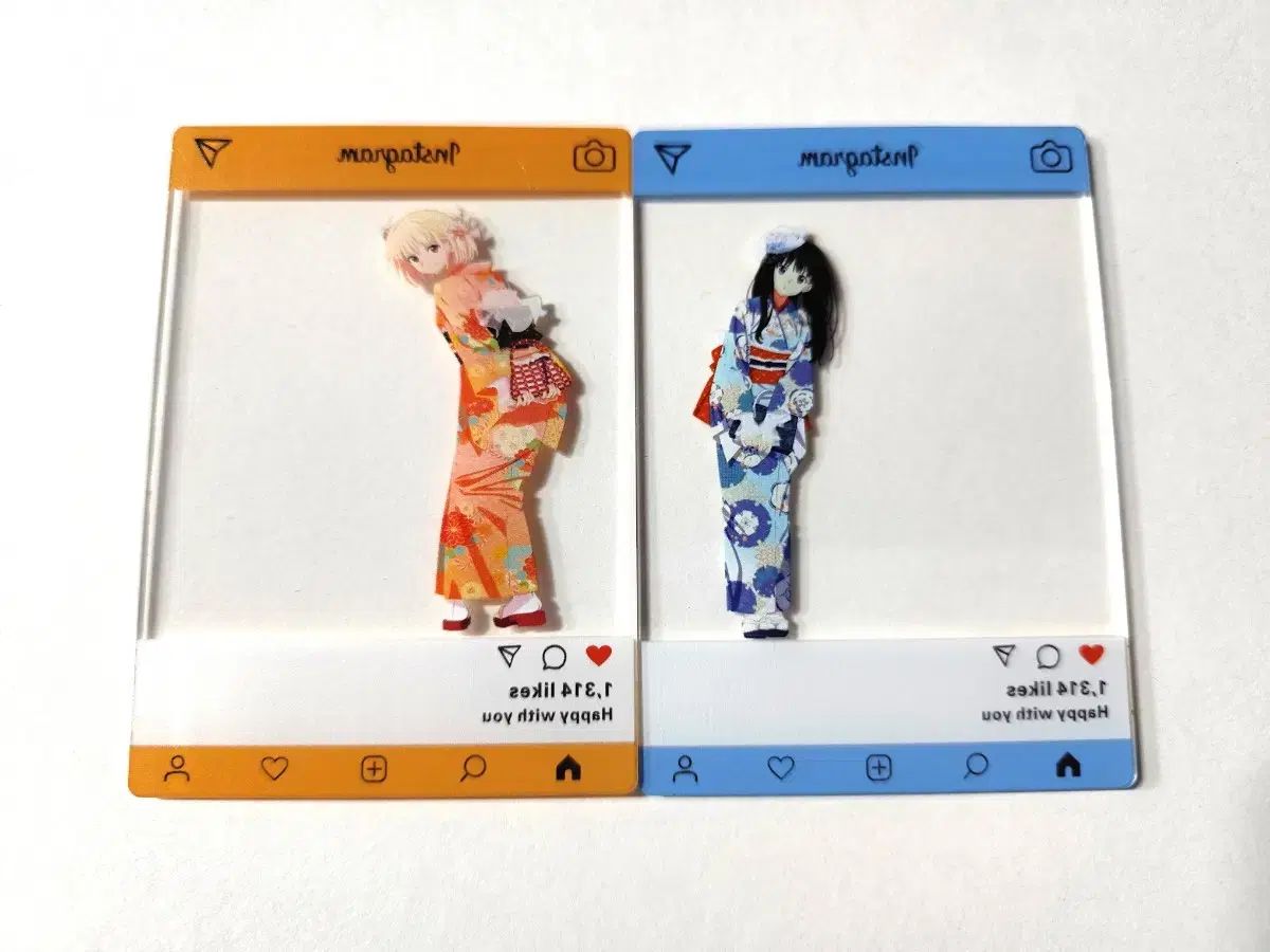 リコリス リコイル 白鷺 千聖 タキナ アクリル カード