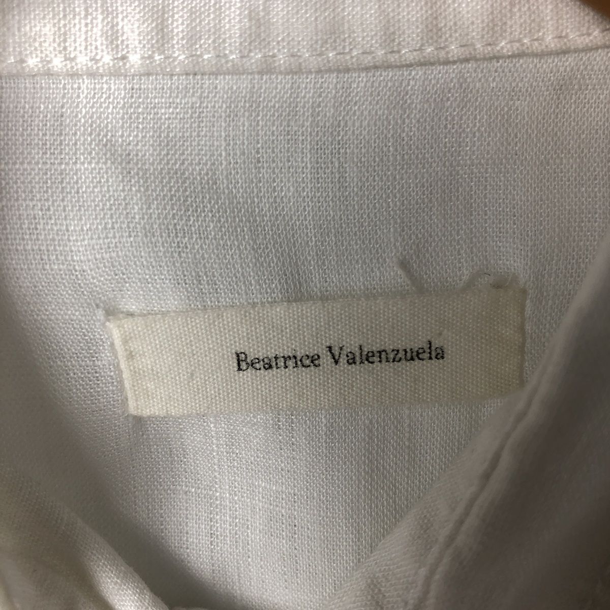 古着 BEATRICE VALENZUELA フリルカラー 長袖 フリル ブラウス