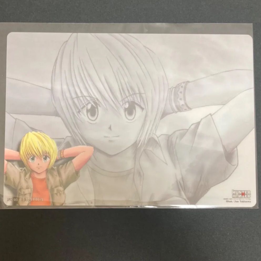 HUNTER X HUNTER クラピカ 当時物クリア下敷き ハンターハンター クラピカ 下敷き - メルカリ