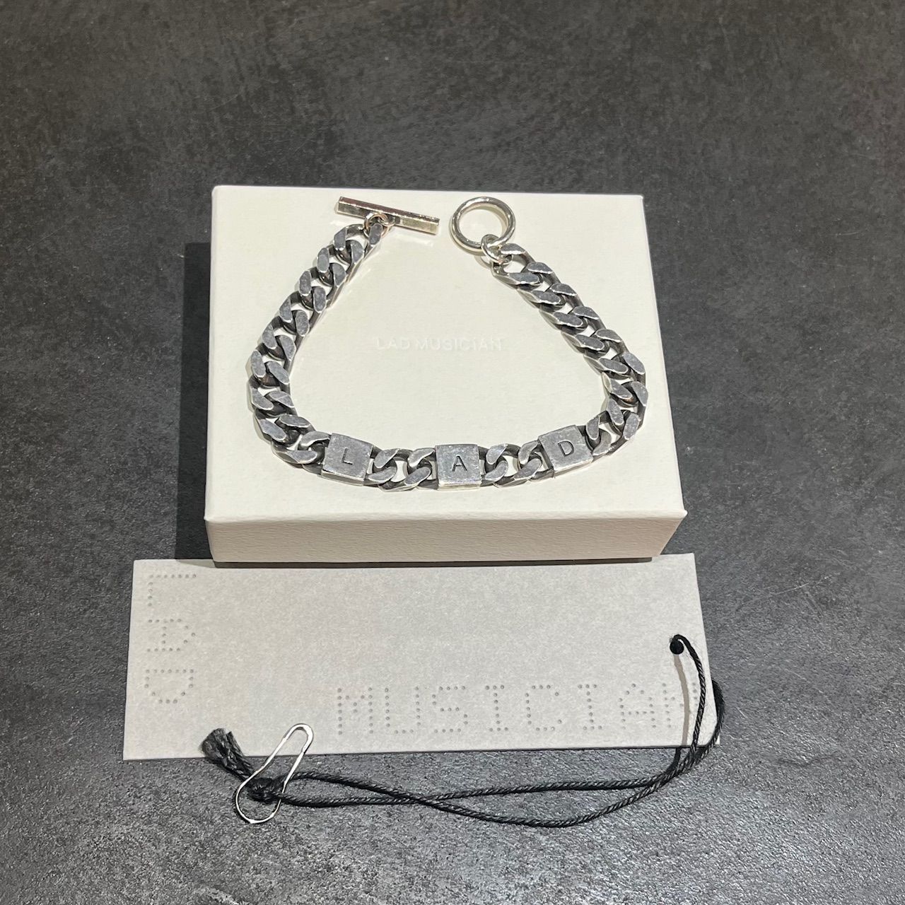 定価15400円 LAD MUSICIAN 23SS Bracelet 2123-931 チェーン 