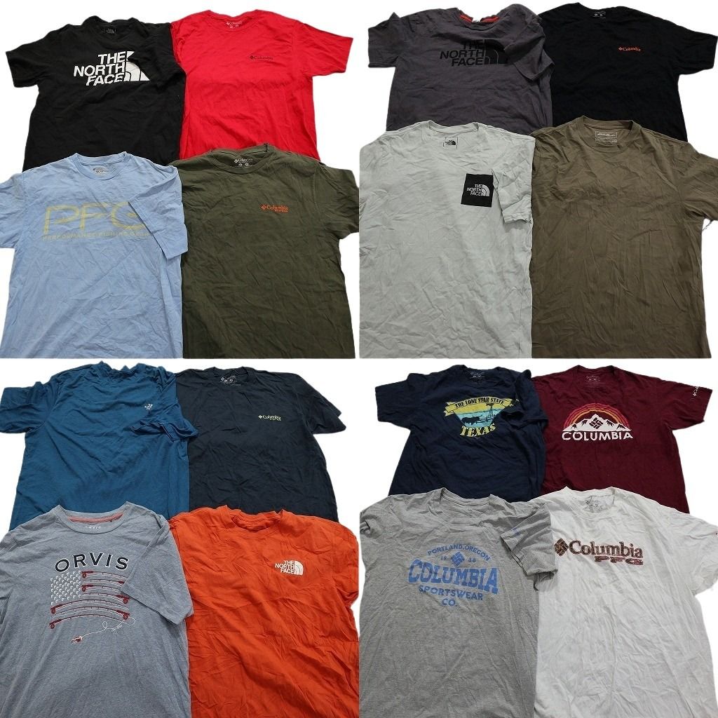古着卸 まとめ売り アウトドアブランドMIX 半袖Tシャツ 16枚