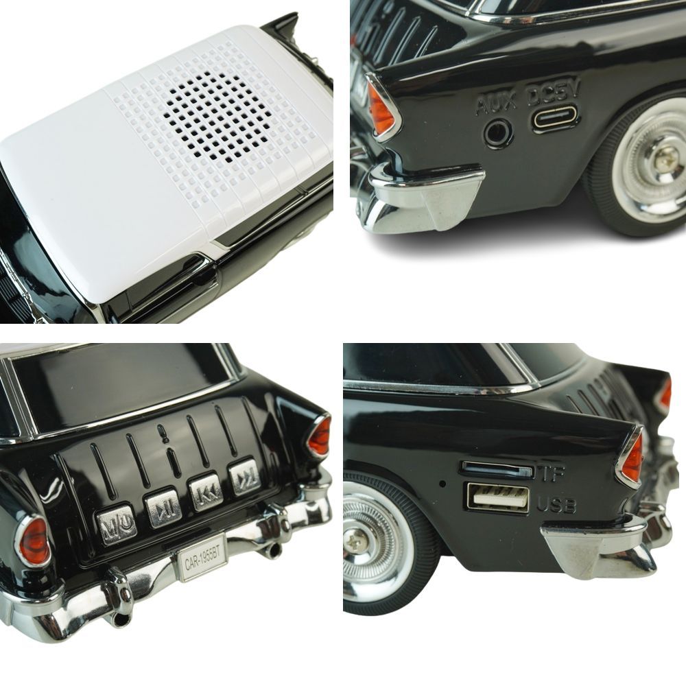 1955 REPLICA CAR BLUETOOTH SPEAKER CHEVY NOMAD 1955 レプリカ カー ブルートゥース スピーカー シボレー  ノマドブラック) VINTAGE CAR OLD CAR シェビー ビンテージ 車 アメ車 インテリア - メルカリ