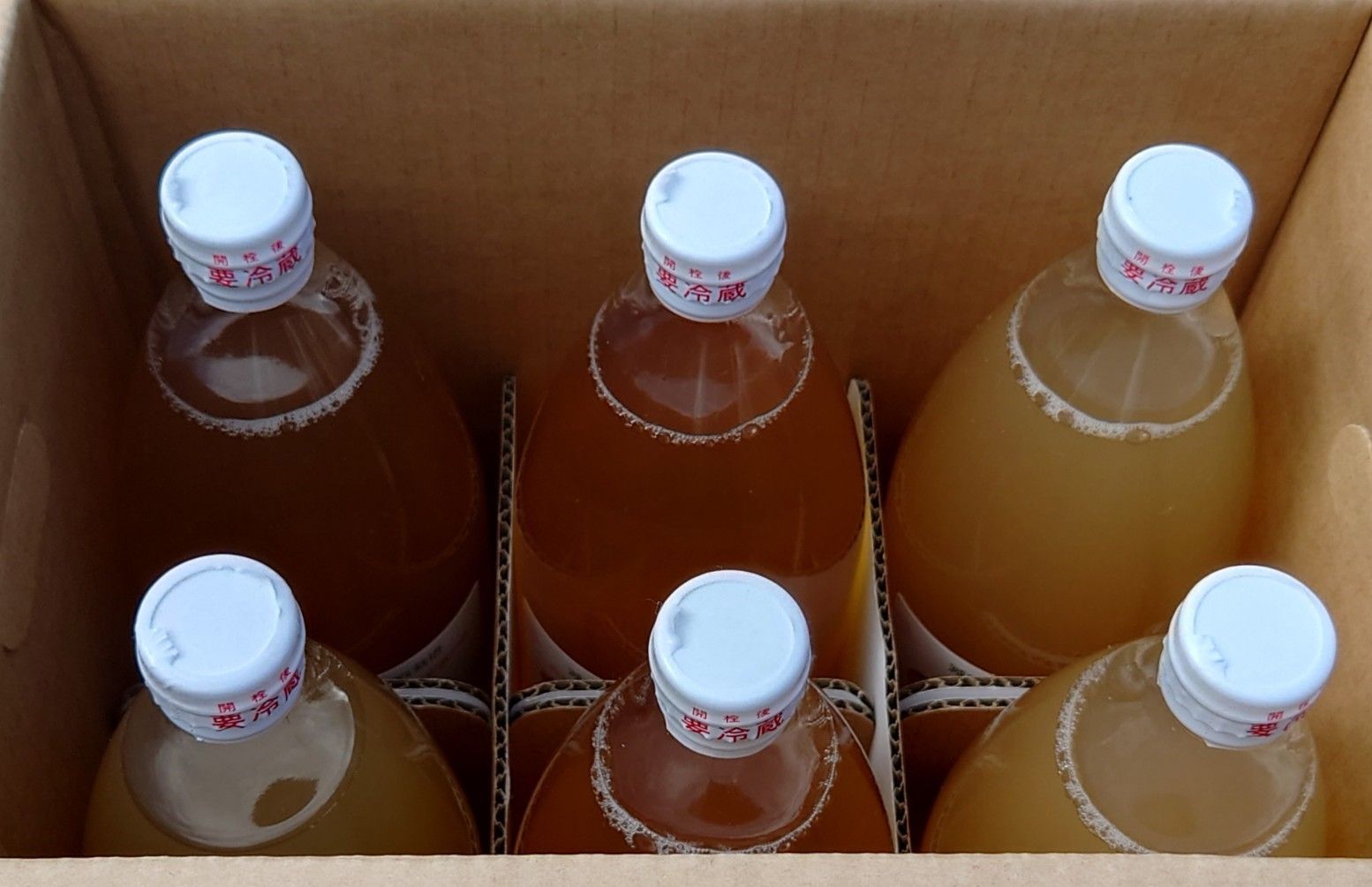 りんご出品 ☆特製希少りんごジュース4種6本入り☆他では味わえない♪ 当園
