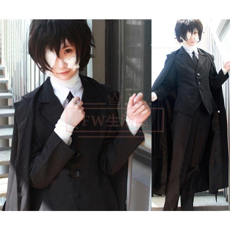 文豪ストレイドッグス 太宰治 コスプレ ウィッグ 文スト 文豪ストレイドッグス 太宰治 コスプレウィッグ｜cosonsen