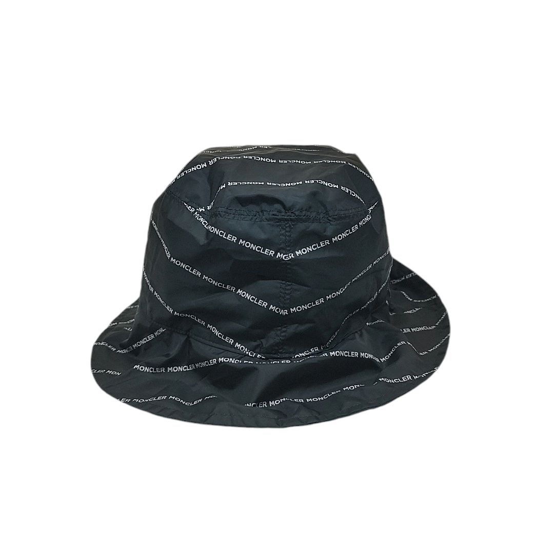 MONCLER モンクレール ロゴ リバーシブル ナイロン ハット バケット F 