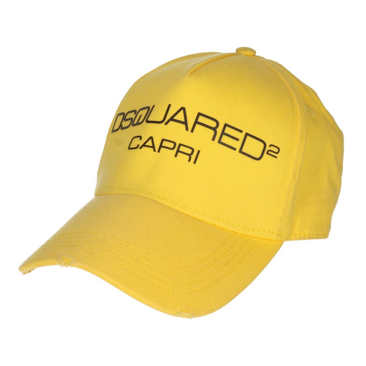 ※まひろ※【DIESEL】DSQUARED2 D2ロゴ キャップ イエロー DSQUARED2 D2ロゴ キャップ イエロー