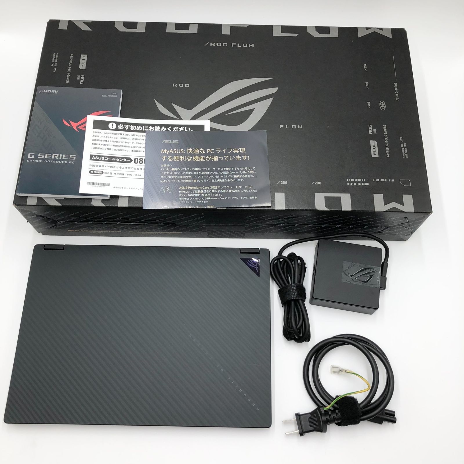 ASUS ゲーミングノートPC ROG Flow X13 13.4インチ GeForce RTX 4050 Ryzen 9 7940HS メモリ16GB SSD1TB165Hz Windows11 GV302XU-R9R4050