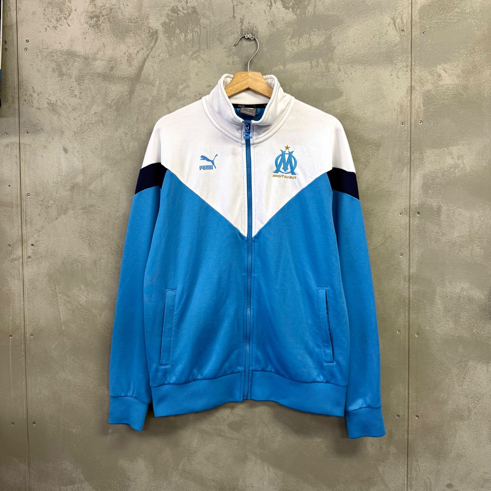 新品 プーマ マルセイユ 22/23 プレマッチ ジャージ ジャケット S