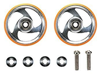 【中古】タミヤ ミニ四駆特別企画商品 19mm プラリング付 アルミベアリングローラー オレンジ 95328