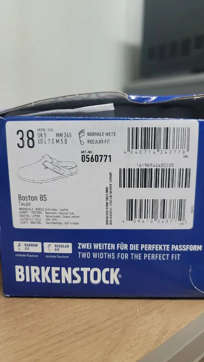 BIRKENSTOCK(ビルケンシュトック) ボストン トープ 38 - メルカリ