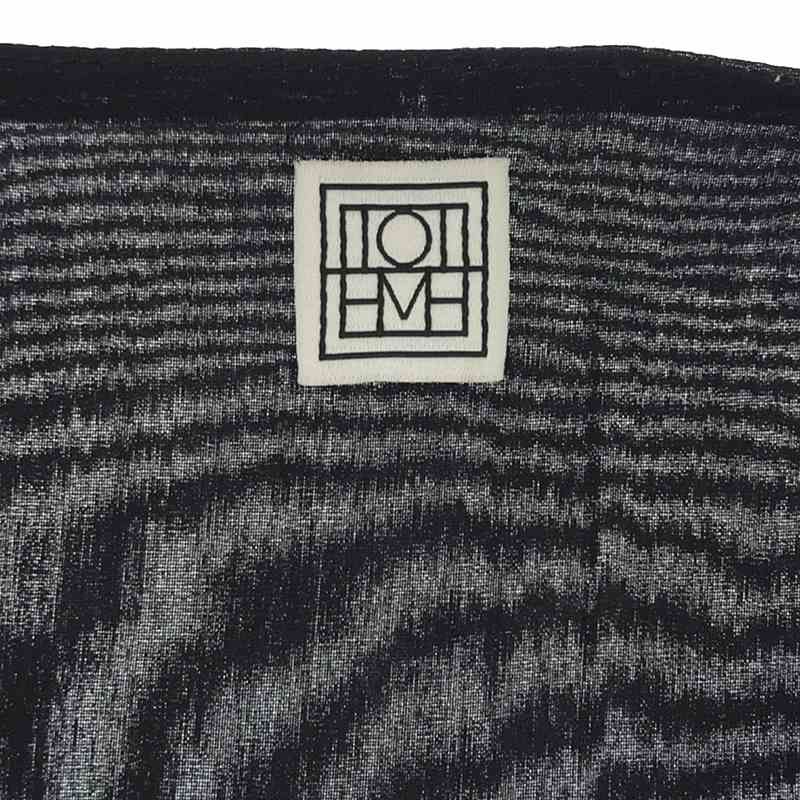 TOTEME / トーテム | ALASSIO DRESS キーネック オーバーサイズ