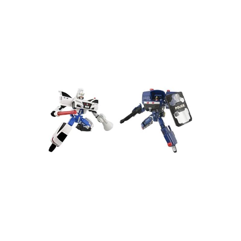 タカラトミー トミカ ジョブレイバー ポリスブレイバー 機動隊＆交通機動隊Wセット ミニカー おもちゃ 3歳以上 1