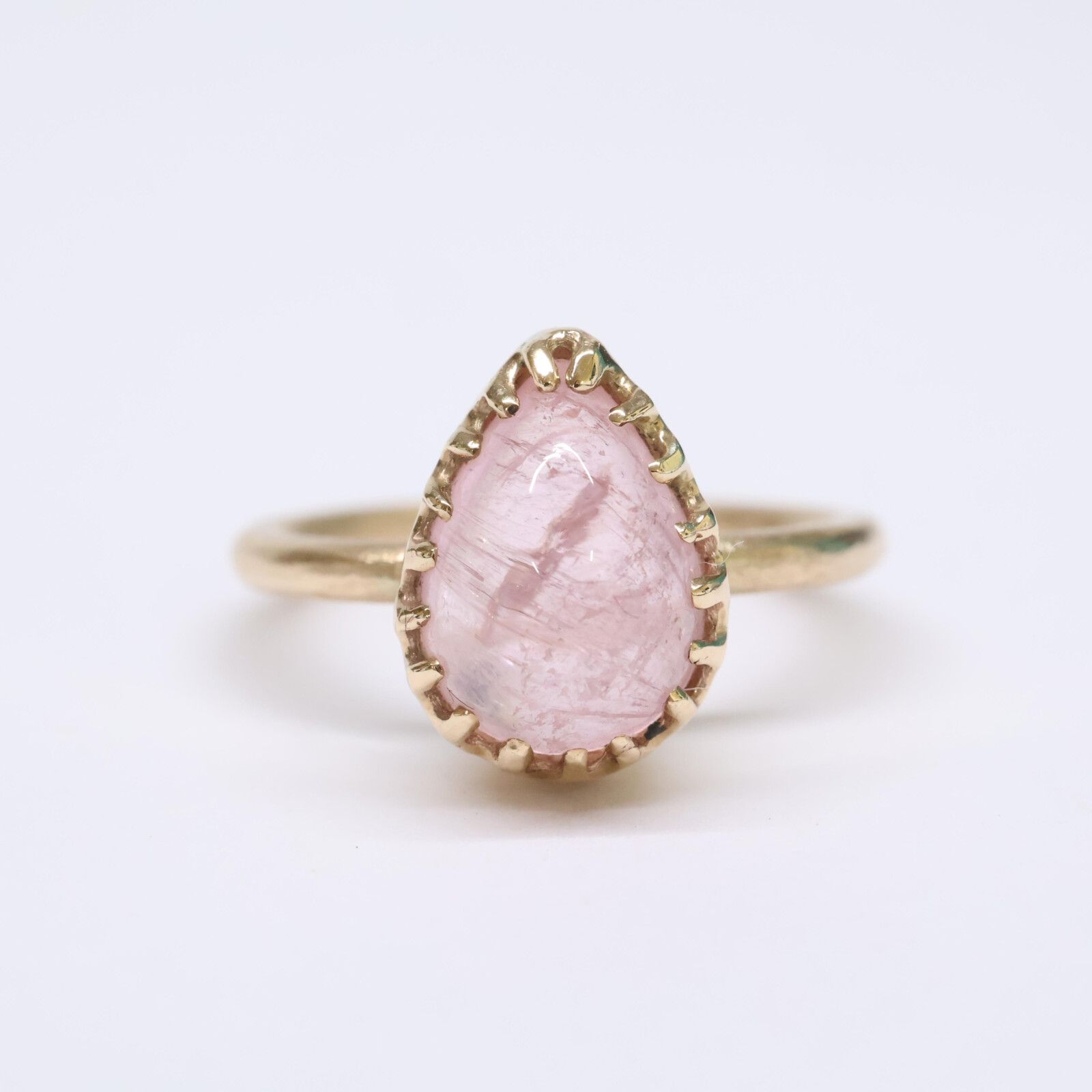 KAORU アトリエカオル　ピンクトルマリン　リング KAORU カオル 【美品】RK10-888-シュガーPKTR-198 K10 3.71ct