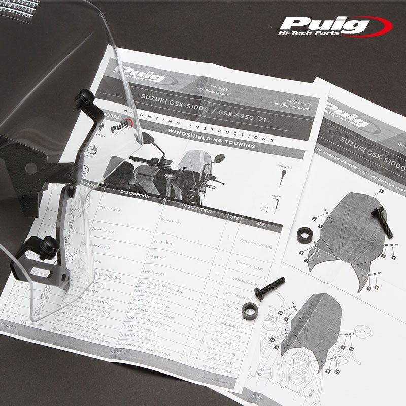 専用です！ Puig 20835W NEW GENERATION TOURING [CLEAR] SUZUKI GSX-S1000 (21-24