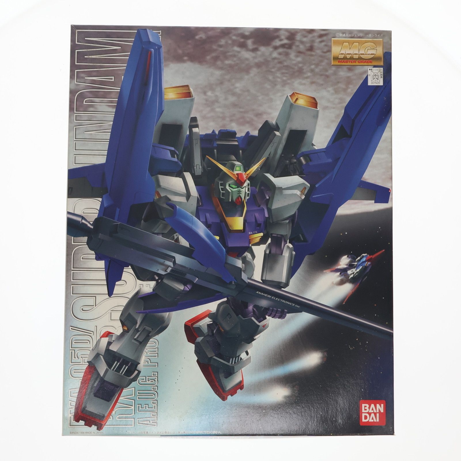 SUPER - MG 1/100 FXA-05D + RX-178 スーパーガンダム 反地球連邦政府組織(エゥーゴ) 試作型モビルスーツ支援戦闘機装備型 機動戦士Zガンダム プラモデル(0071420) バンダイ Amazon.com: Bandai Hobby HGUC 1/144#35 FXA-05D/RX-178 Super