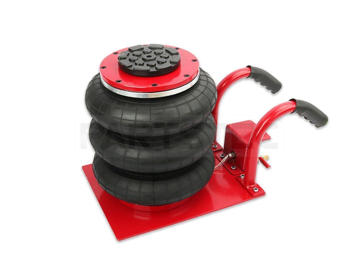 エアー式 バルーンジャッキ フロアジャッキ 低床タイプ タイヤ交換 ジャッキアップ 最低位150mm 最高位400mm ボトルジャッキ 147-254