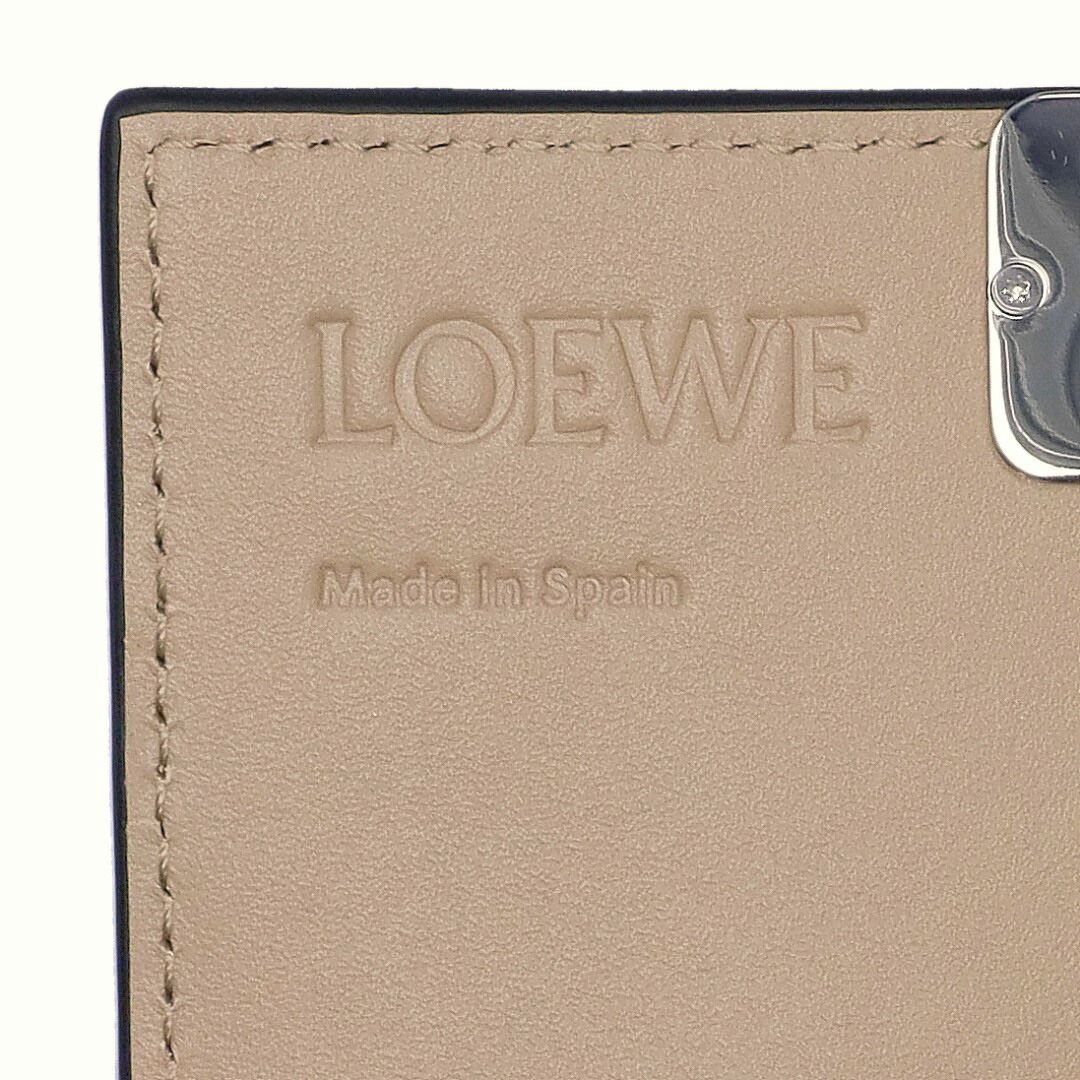 【最終値下げ】ロエベ ベージュ 名刺入れ カードケース ロエベ LOEWE カードケース 名刺入れ アナグラム ビジネスカード
