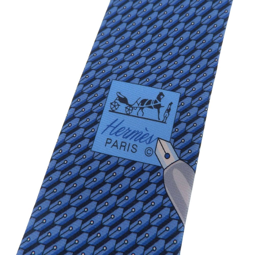 エルメス　ネクタイ　2本セット 箱付未使用 エルメス HERMES 646033 レアアイテム 隠しプリント