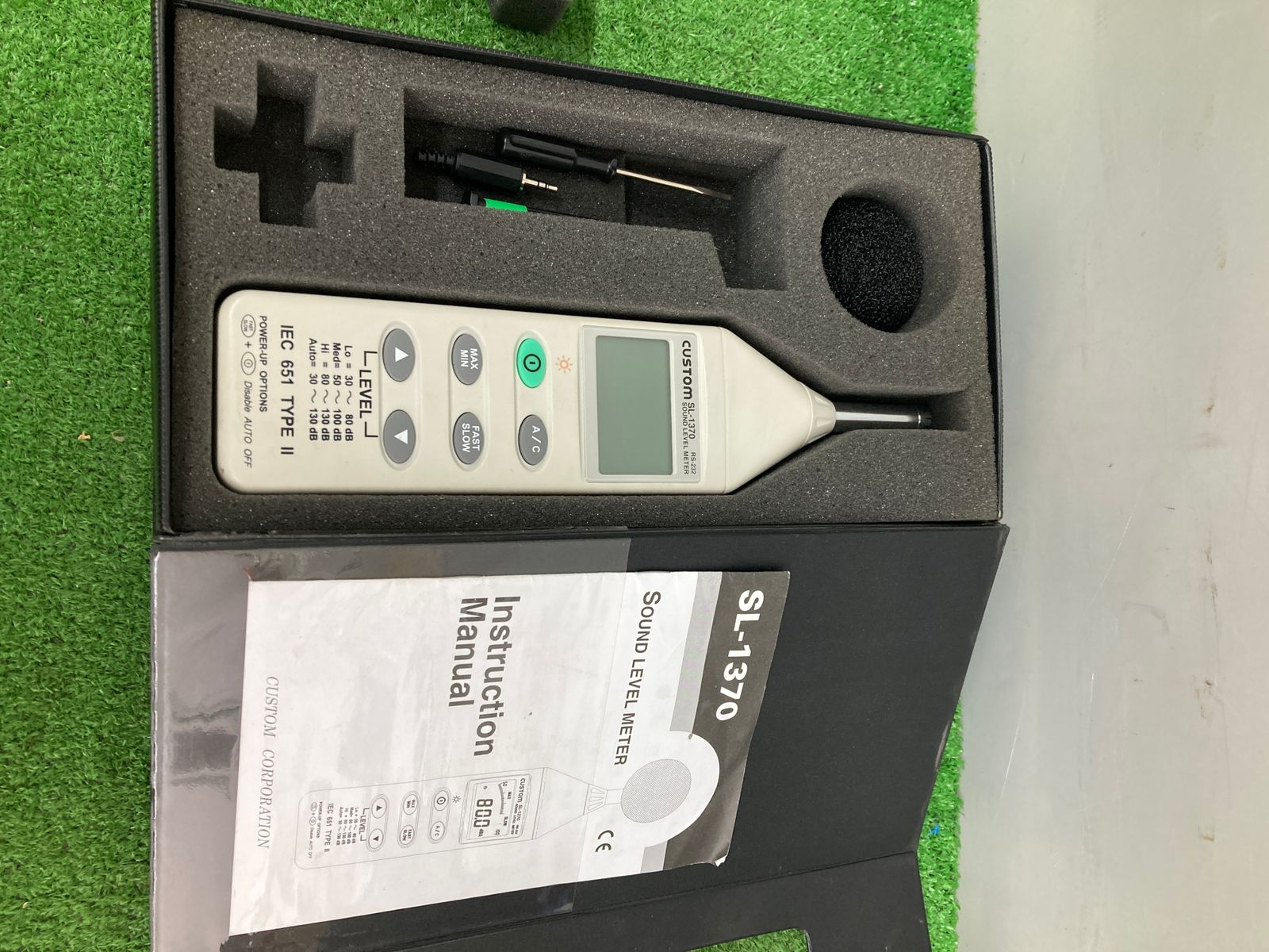 品 0921 カスタム デジタル騒音計 SL1370 IT8VGPX20FUW BRIGHTFACE_UK