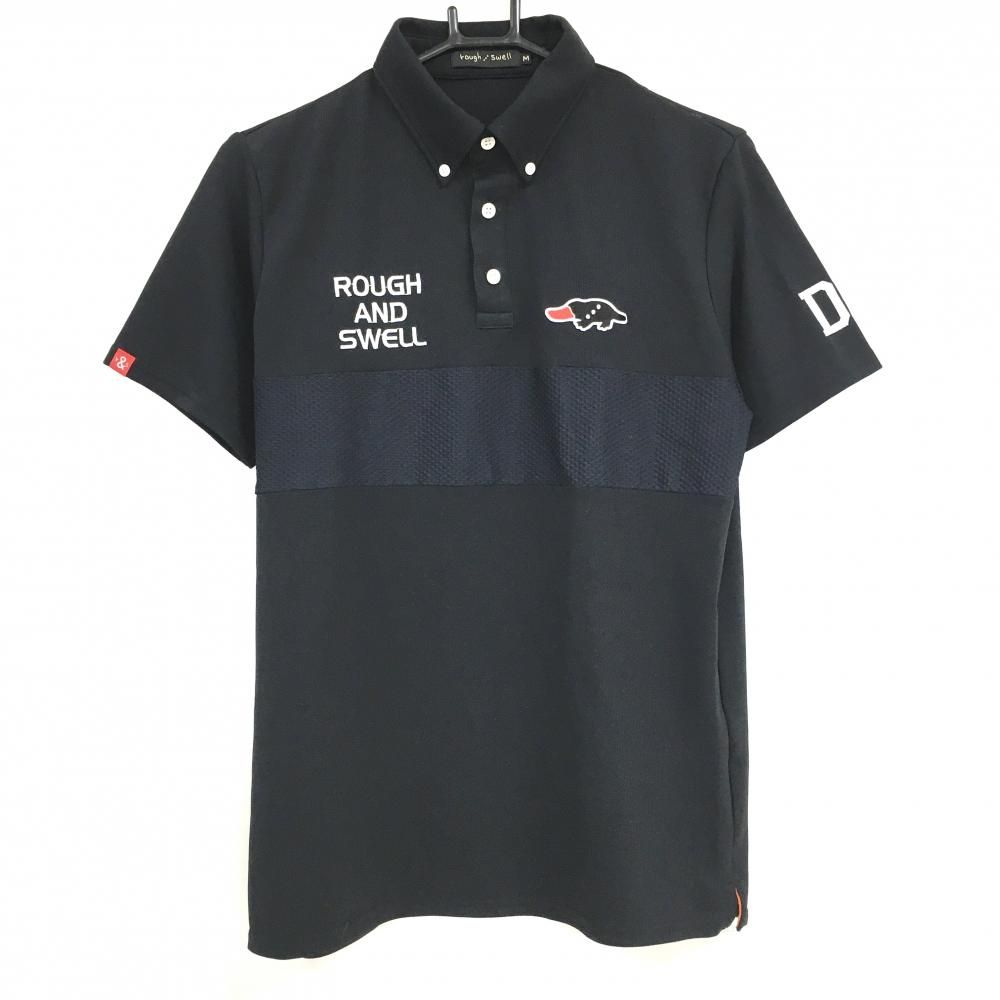 ROUGH&SWELL ラフアンドスウェル メンズMサイズ半袖ポロシャツ