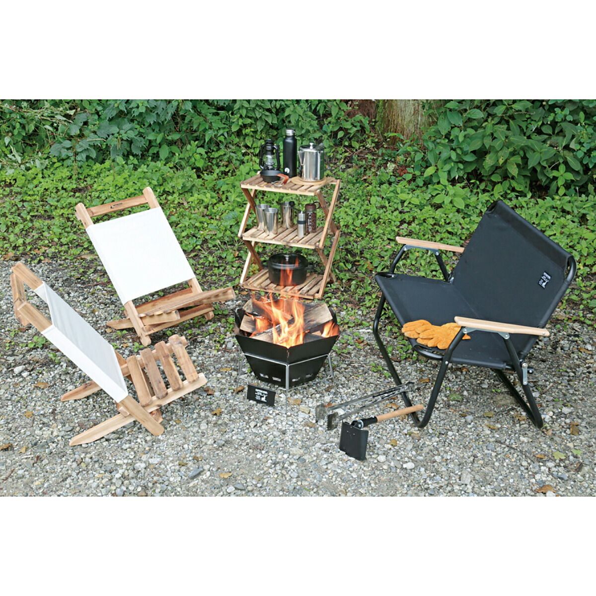 ヘキサステンレスファイアグリル UG