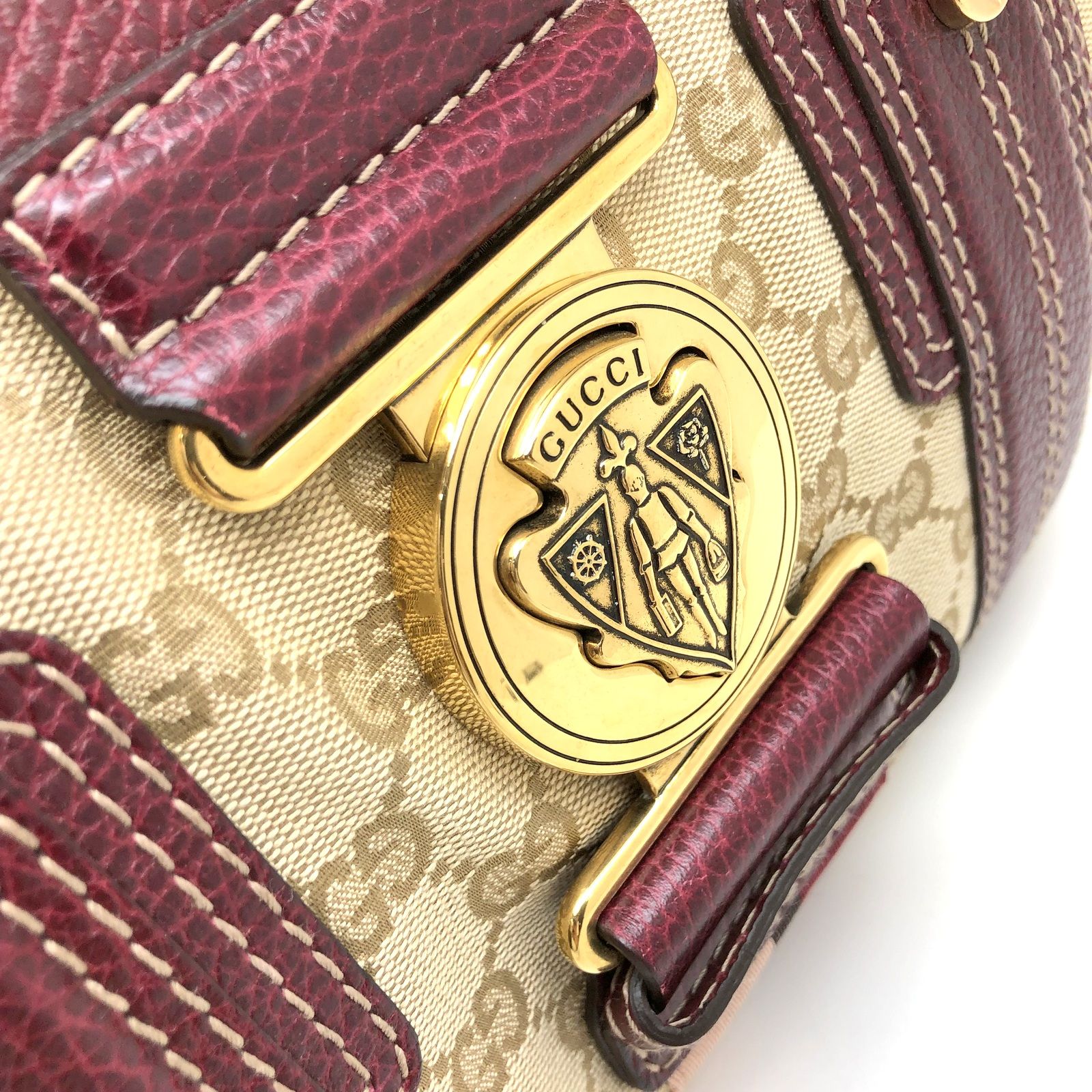 グッチ ヒステリア GGキャンバス ハンドバッグ 186235 - メルカリ