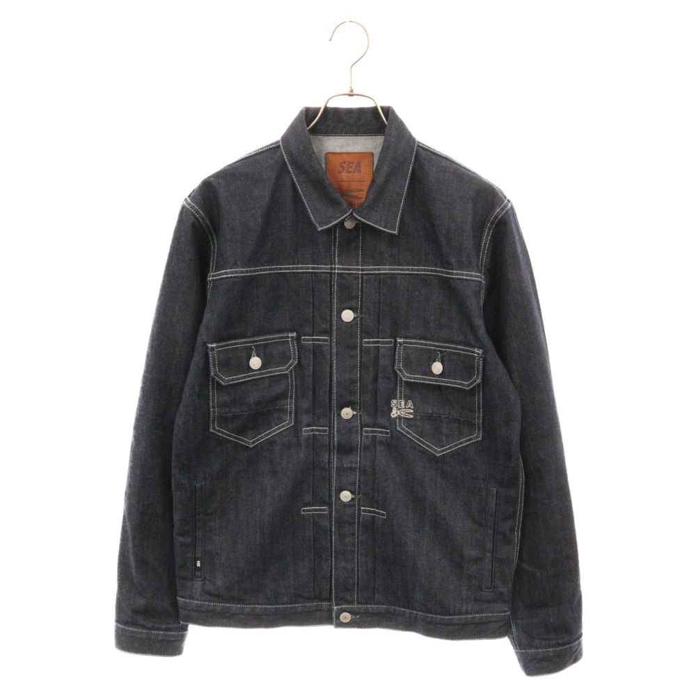 DENHAM (デンハム) ×WIND AND SEA ウィンダンシー DENIM JACKET デニムジャケット 01-23-07-21-022  インディゴブルー - メルカリ