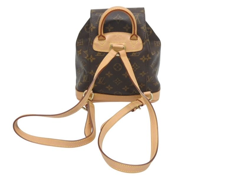 I00434 ルイヴィトン　ミニモンスリ　M51137 LOUIS VUITTON ルイヴィトン モノグラム ミニモンスリ リュック