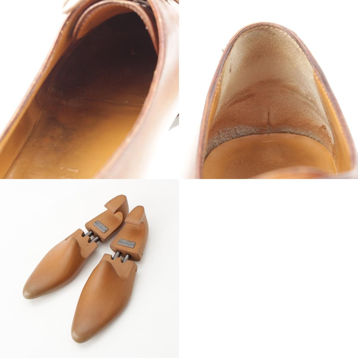 ベルルッティ アレッサンドロ レザー パティーヌ ドレスシューズ