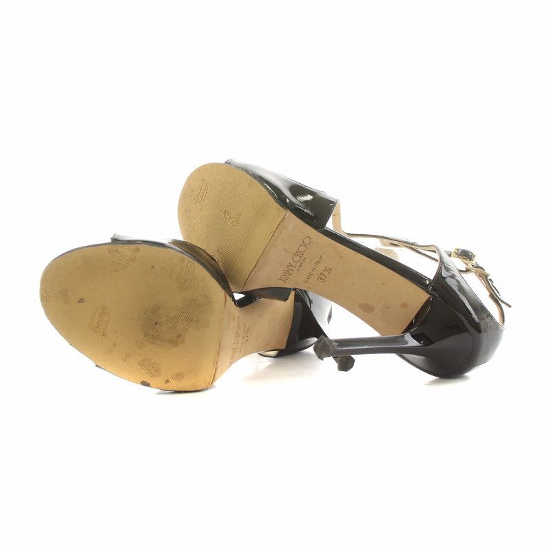 ジミーチュウ JIMMY CHOO サンダル ピンヒール ストラップ
